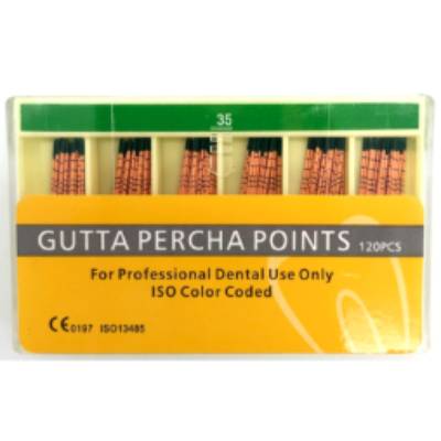 GUTTA PERCHA POINTS No30 του Αγγλικού Οίκου Wellkan 120pcs